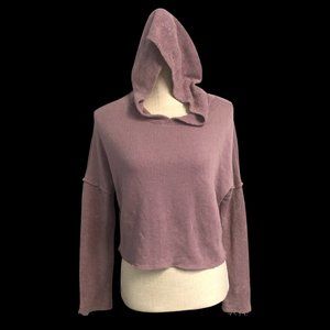 Urban Outfitters Out From Under Terrycloth Crop Hoodie Size Small